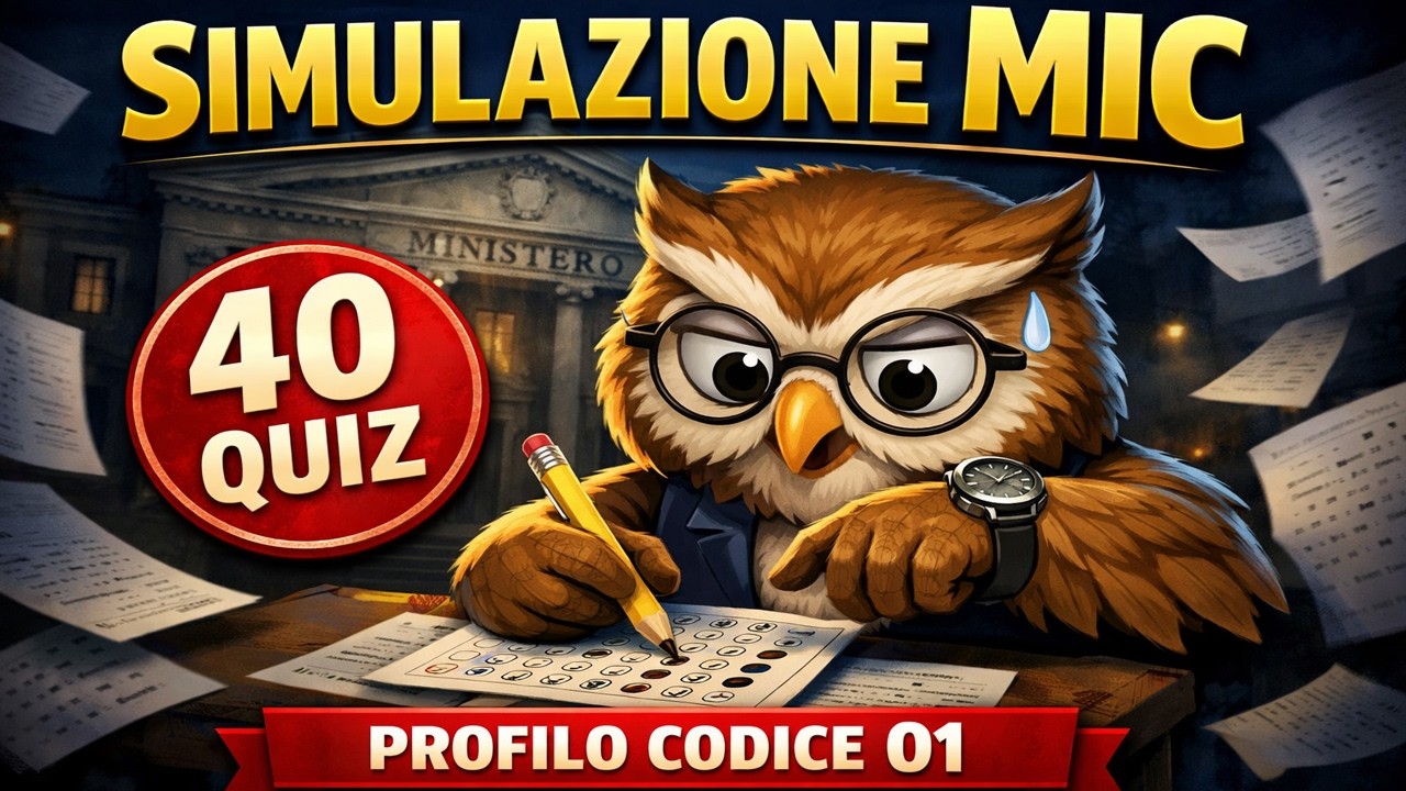 Test per il Ministero della Cultura: Passerai lo scritto? (40 Domande Difficili)