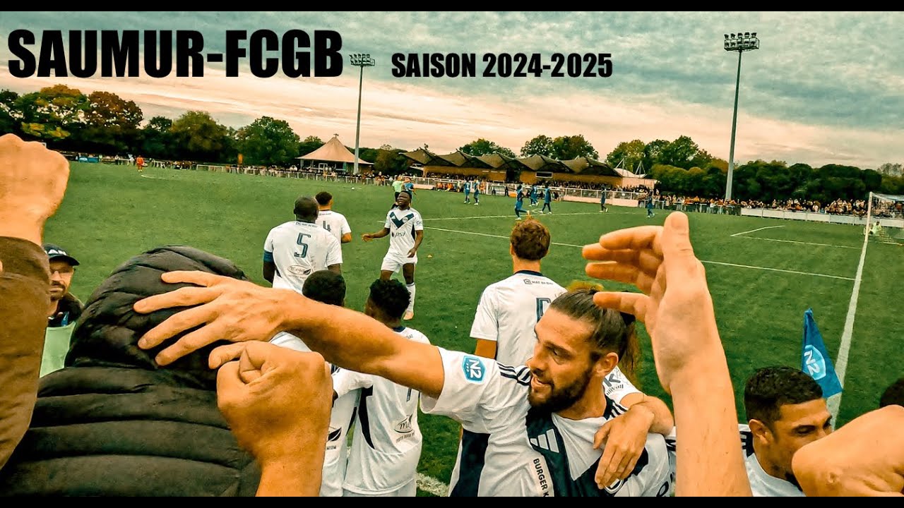 Saison 2024-2025  -  Olympique Saumur-FCGB  -  ULTRAMARINES BORDEAUX 1987