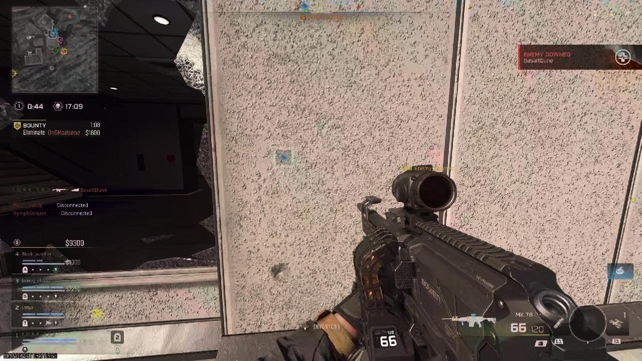 Call of Duty Win w gassy shots