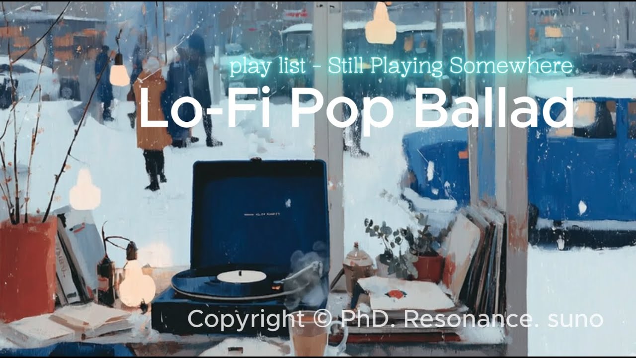Lo-Fi Pop Ballad for Study, Work & Relax — 3 Hour Background Playlist