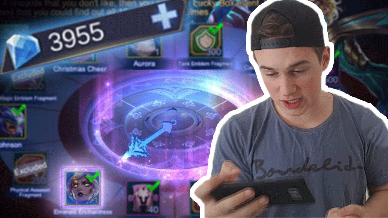 Rolling in The LUCKY BOX EVENT! Mobile Legends 3955 Diamonds (New Eudora skin)