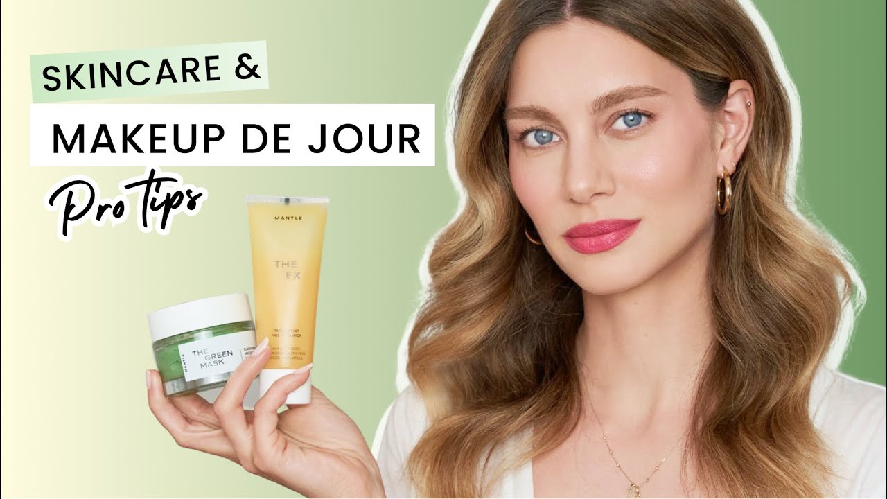 Routine skincare Scandinave avec Mantle & maquillage de jour pour un teint impeccable et naturel !