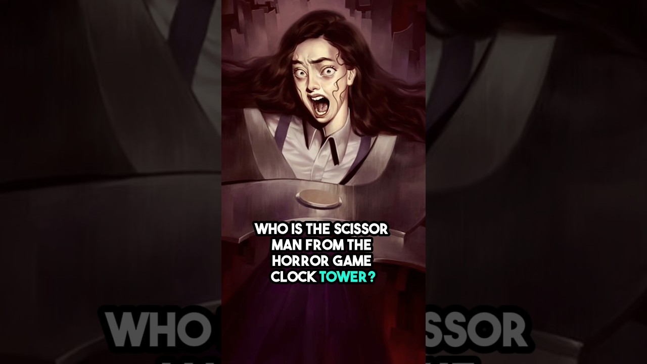 Who is THE SCISSORMAN From Clock Tower??? #shorts