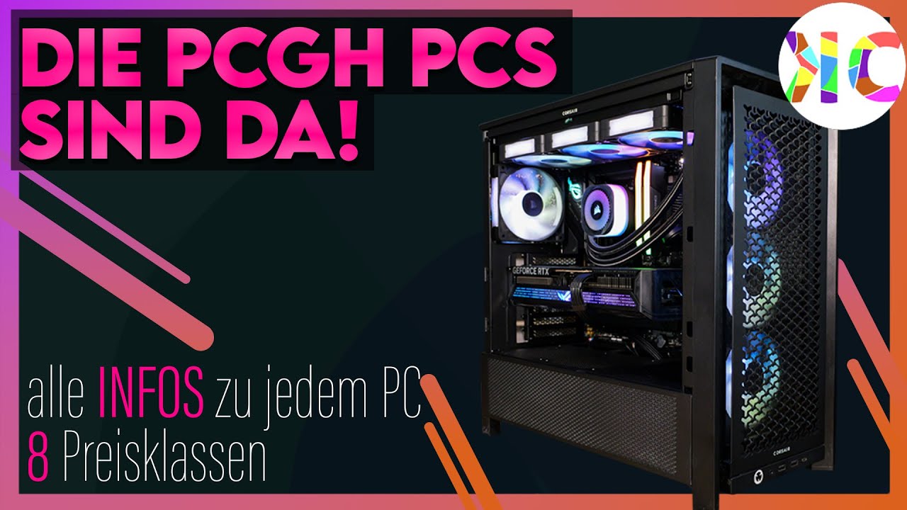 Das sind unsere neuen PCs in Zusammenarbeit mit PC Games Hardware