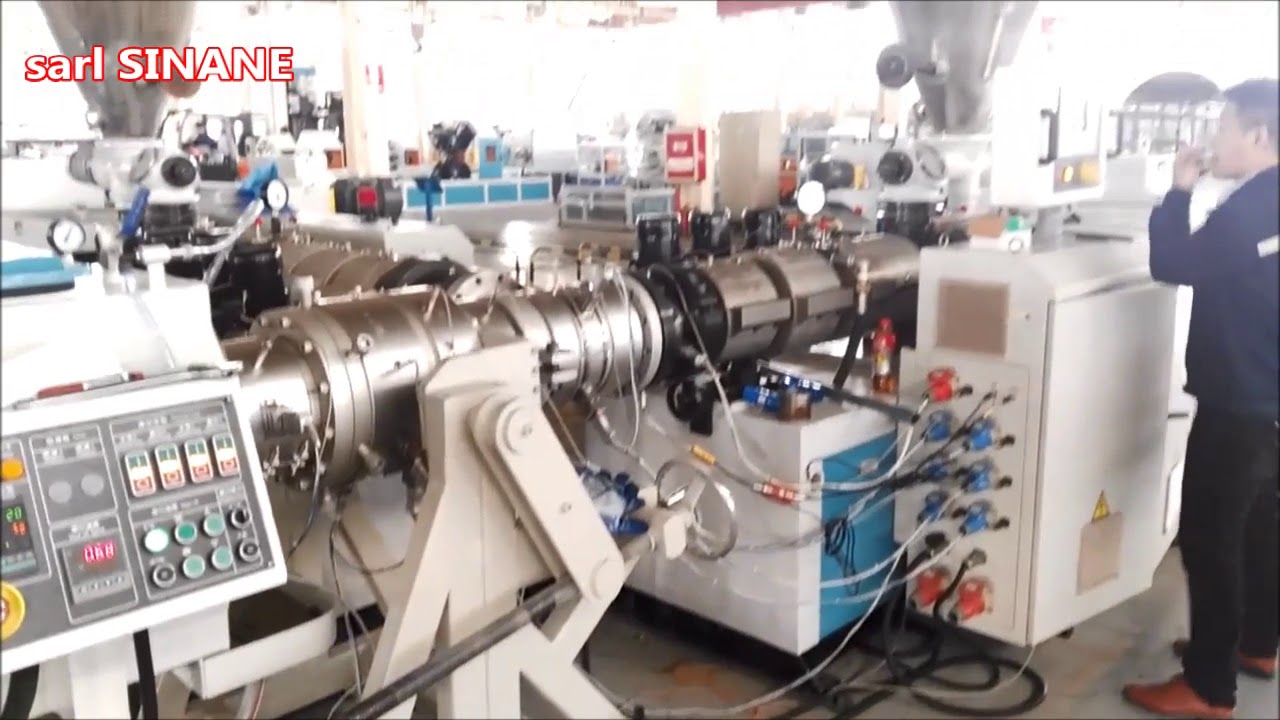 LIGNE DE FABRICATION DE TUYAUX PVC