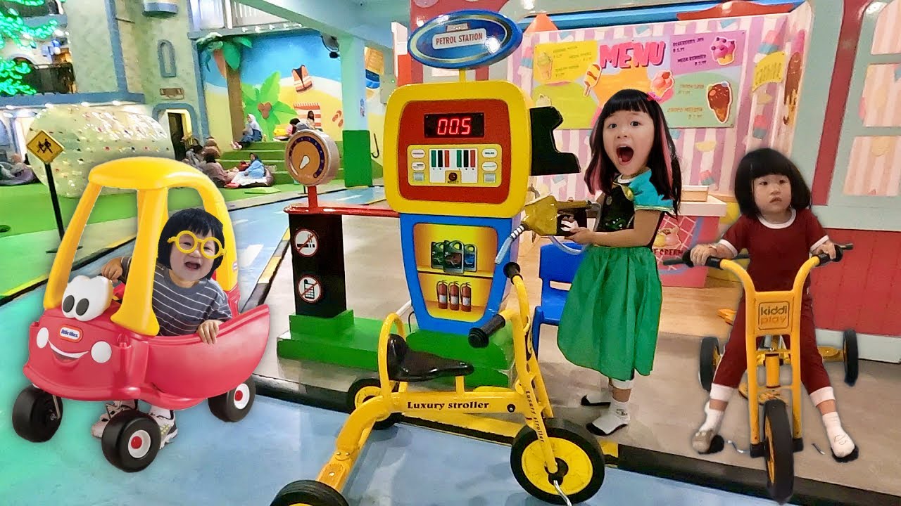 Drama Puteri Di Penjara Balapan Mobil Mobilan Mainan - Main Perosotan Playground Anak