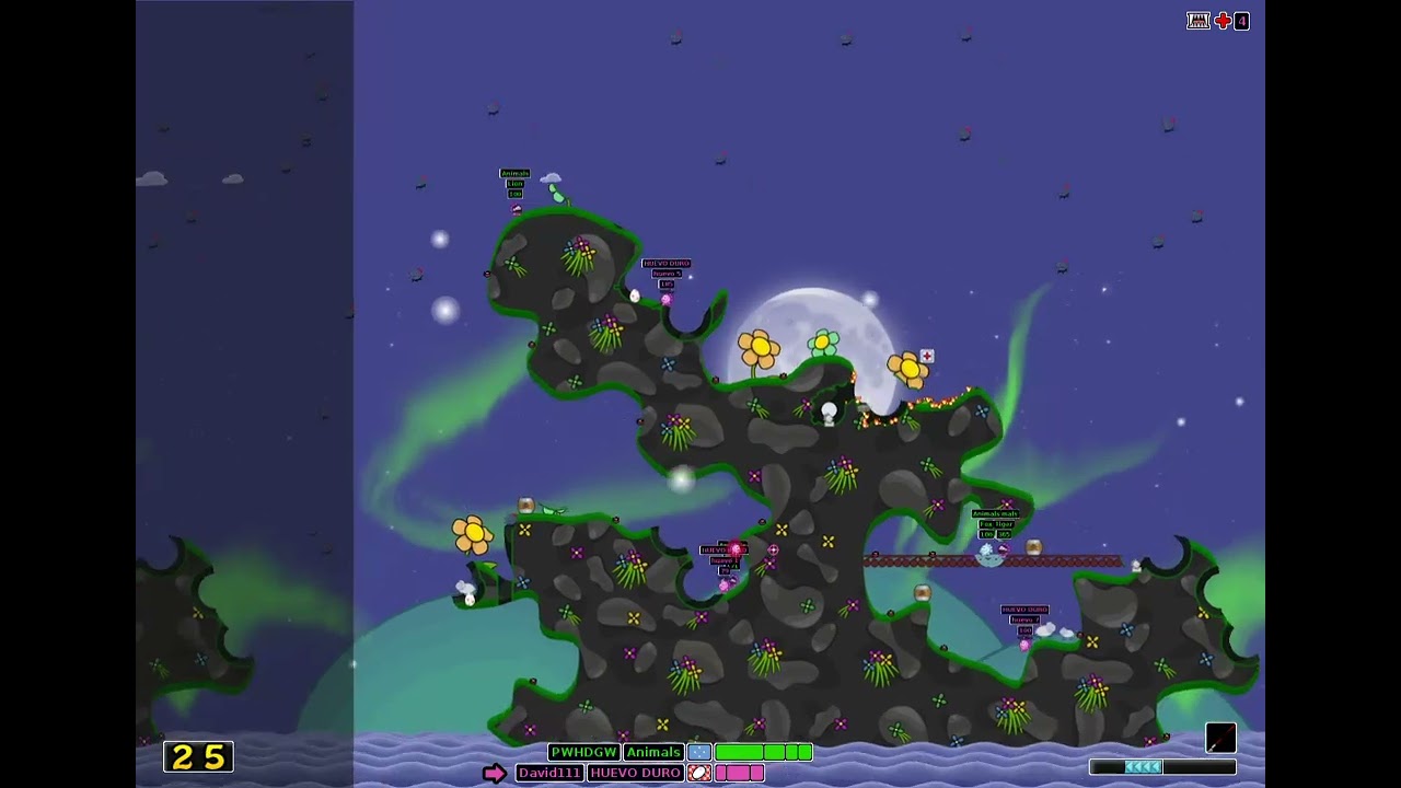 Hedgewars HIGH vs PWHDGW (David111 WINS)
