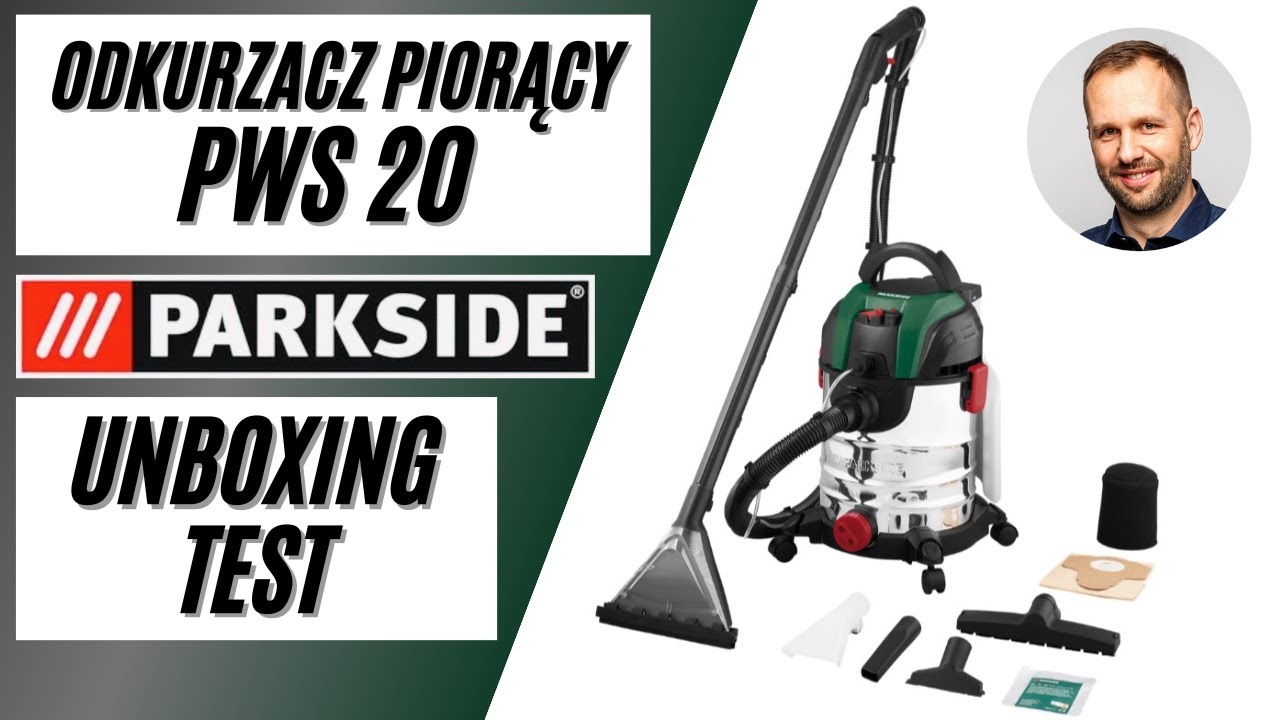 Пылесос PARKSIDE PWS 20 B2 распаковка, тест, обзор, убийца Karcher Puzzi?