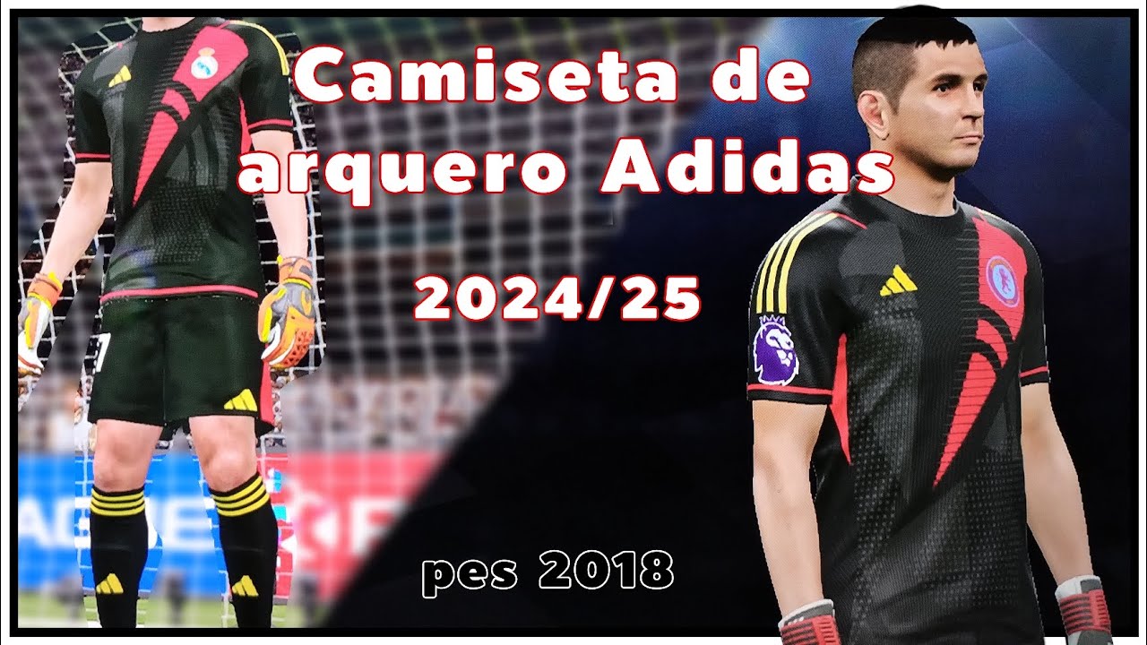 COMO CREAR CAMISETA DE ARQUERO ADIDAS 2024/25 PES 2018 #pes2018 #argentina #dibumartínez #xbox360