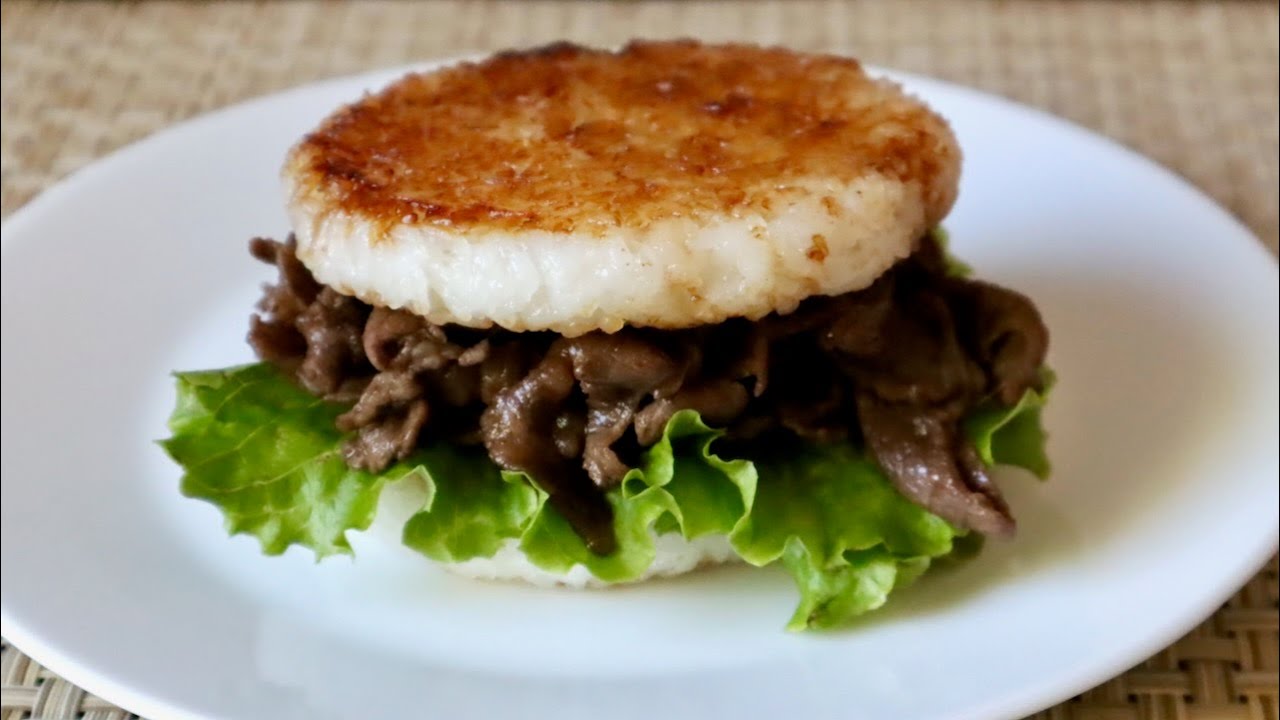 Rice Burger Recipe - Japanese Cooking 101