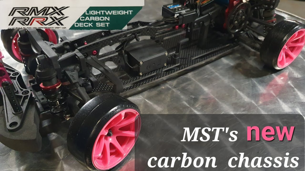 New MST rmx/rrx lightweight carbon chassis (RC Drift)