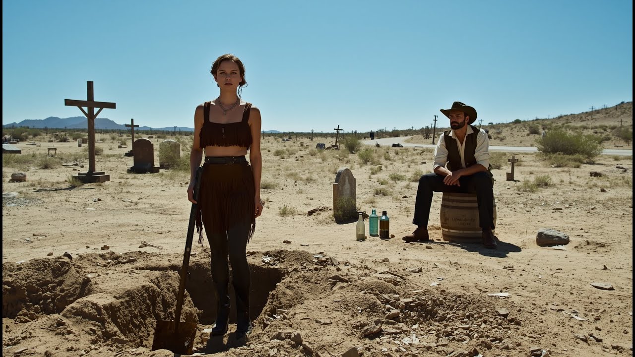 Lonely Cowboy Bought a Girl Who Dug Graves for Food — What She Did with a Pencil Shocked Him