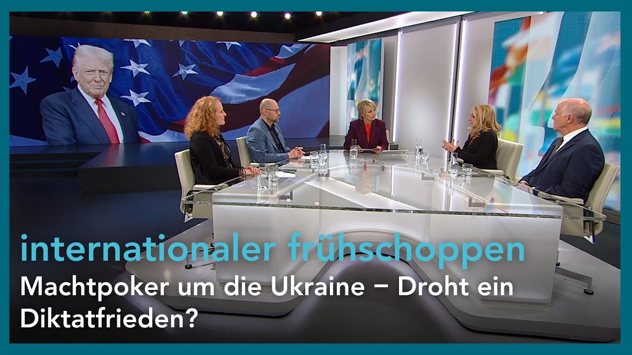 internationaler fr&uuml;hschoppen: Machtpoker um die Ukraine &ndash; Droht ein Diktatfrieden? | 30.11.25