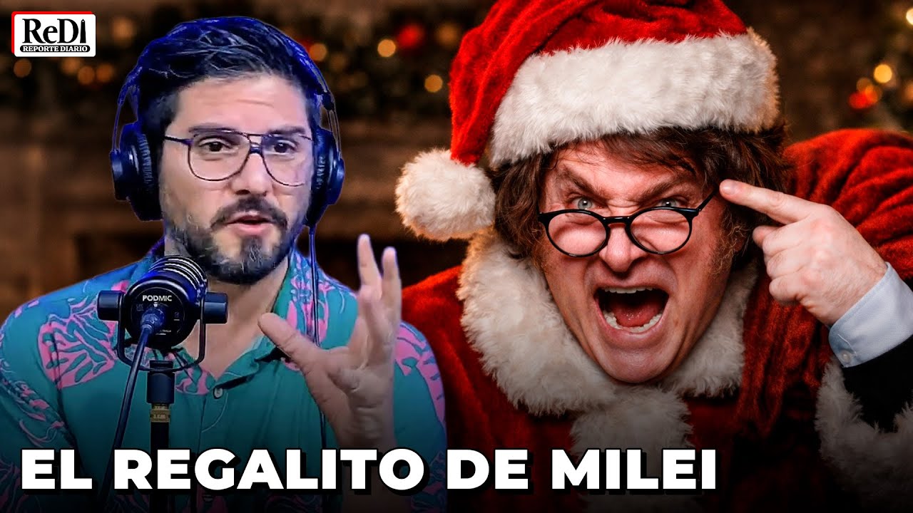 MILEI DESESPERADO hizo laburar al SENADO;  “NAVIDAD de RESURRECCIÓN”; ALCOHOLEMIA A PAPA NOEL