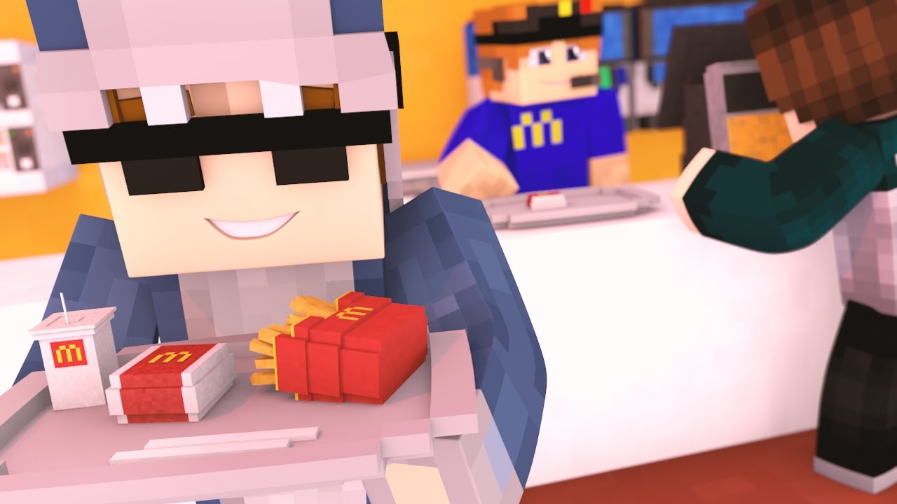 Minecraft Daycare - MCDONALDS!!