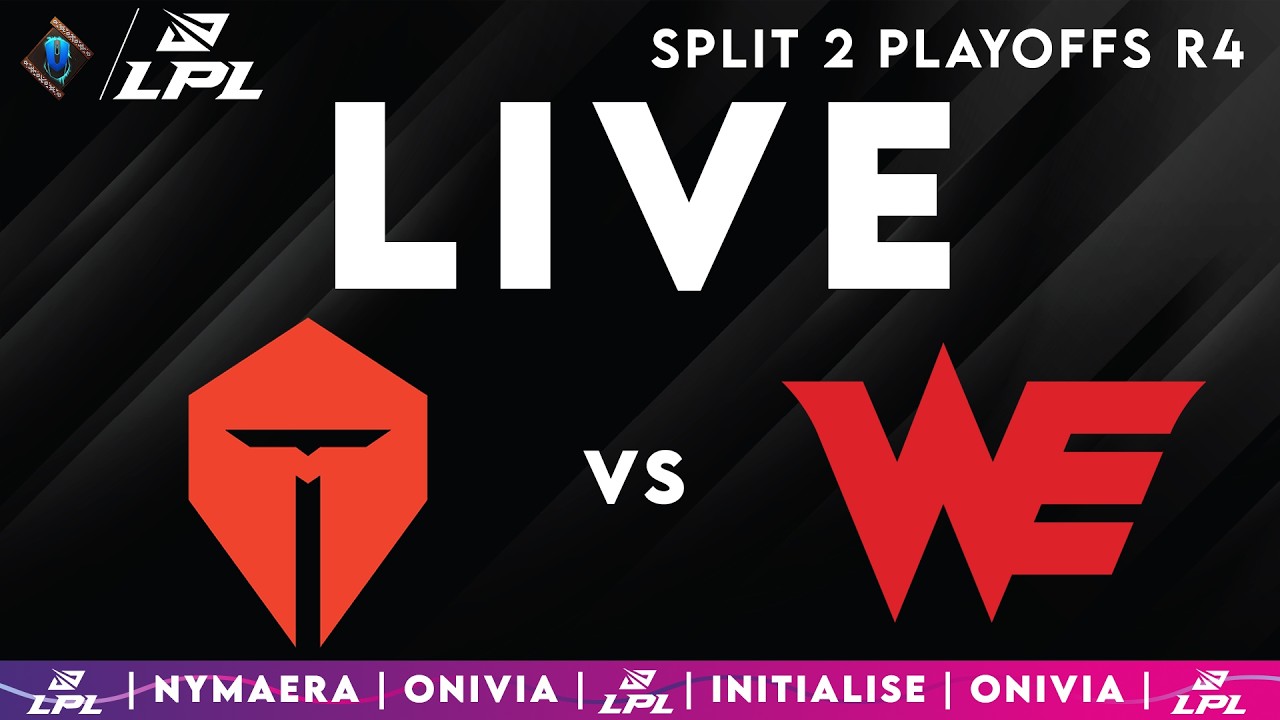 TES vs WE | LPL Split 2 Playoffs 2026 | Live with Nymaera and Initialise