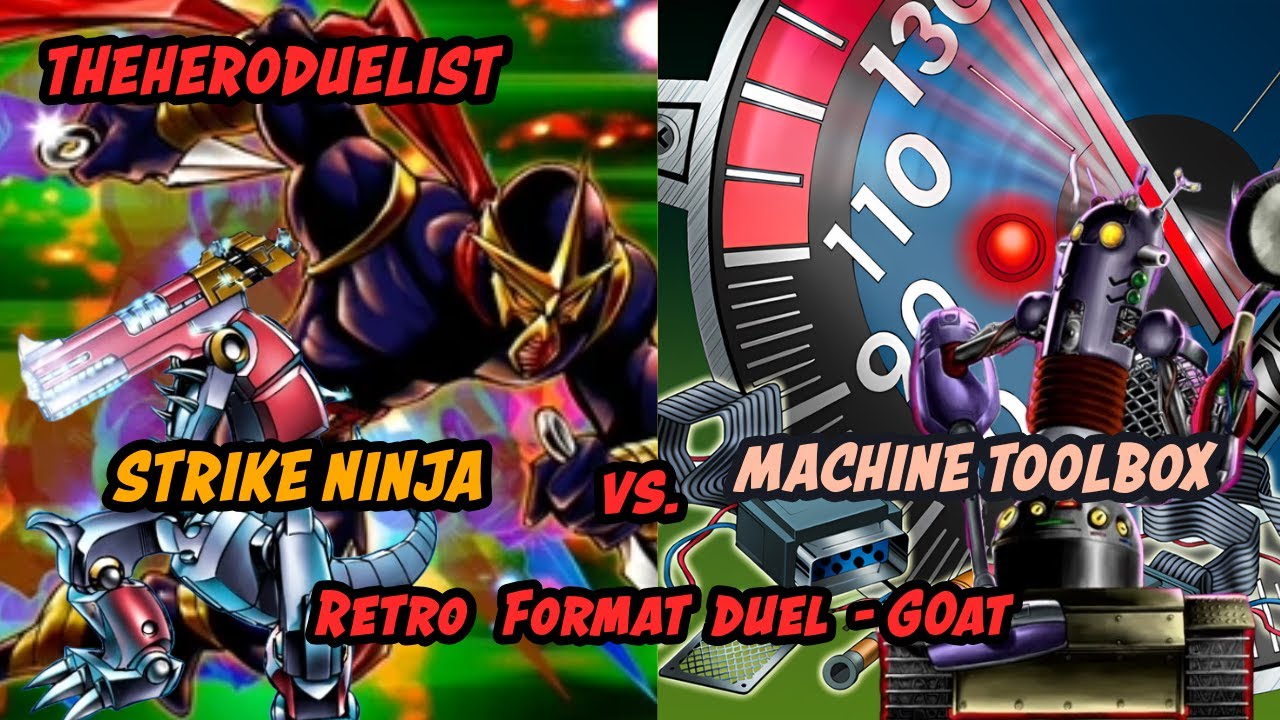 STRIKE NINJA VS. MACHINE TOOLBOX - GOAT FORMAT MATCH