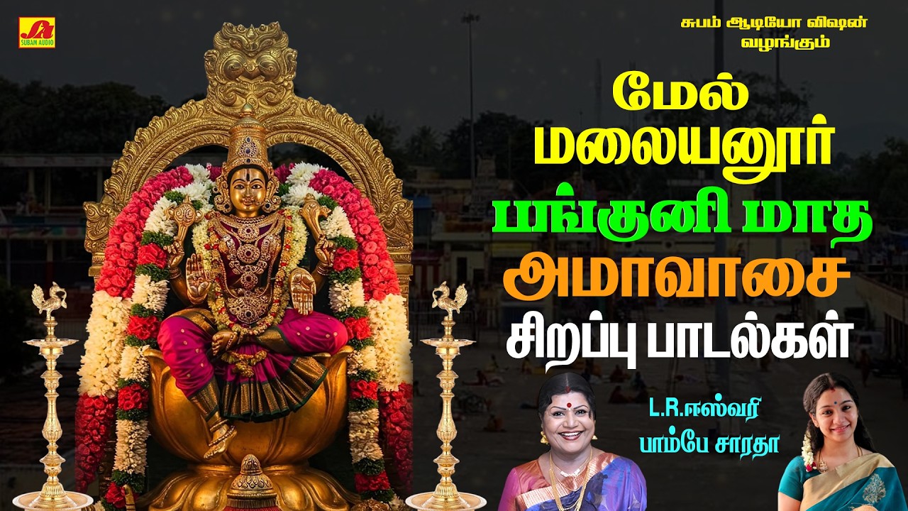 மேல் மலையனூர் பங்குனி மாத அமாவாசை பாடல்கள் | MELMALAYANOOR AMAVASAI AMMAN SONG #lreaswariammansongs