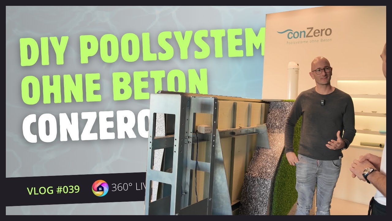 Vlog #039  ---  DIY-Pool leicht gemacht: Das modulare Pool-System von conZero