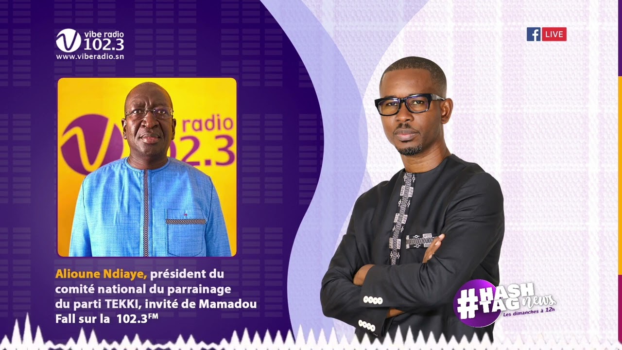 Htag/13/11/2023 avec Alioune Ndiaye, président du comite national du parrainage du parti TEKKI