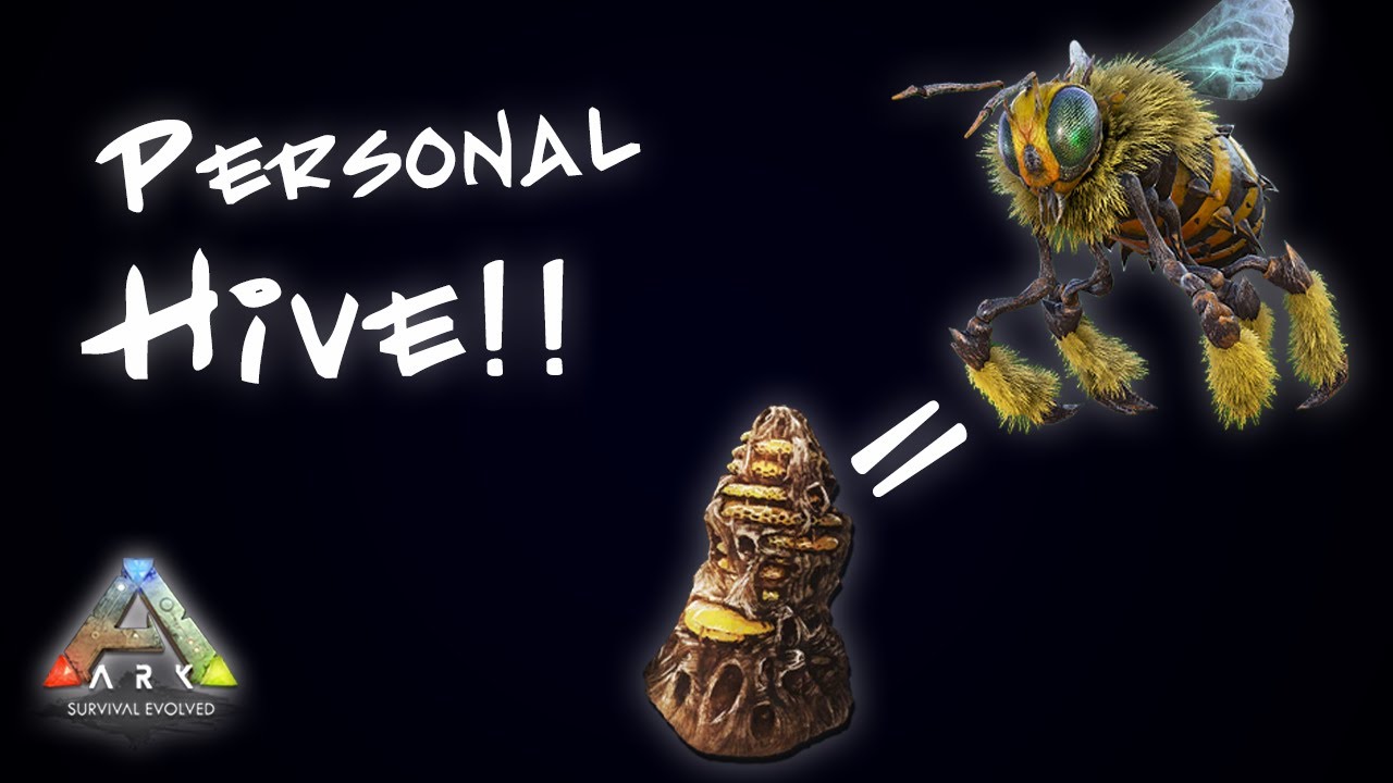 Ark: How to Tame Queen Bee (Personal Bee Hives)