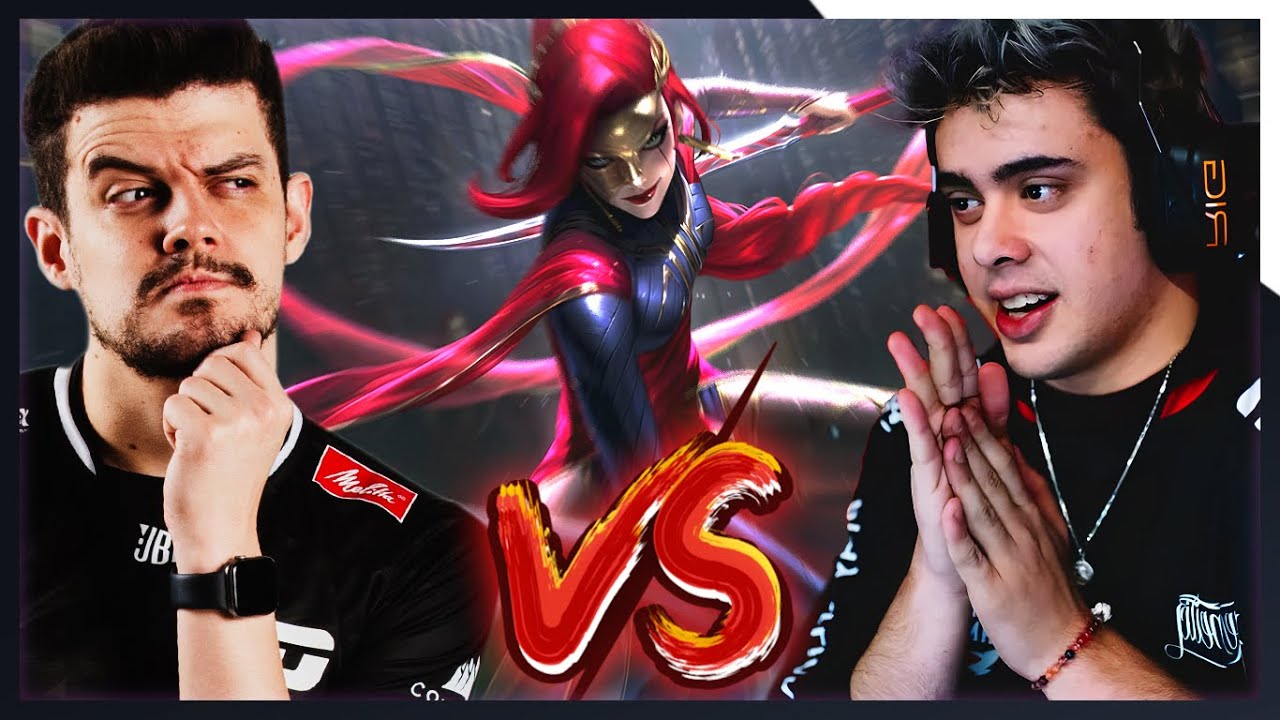Não sabe jogar, NÃO CHAMA PRO X1! - x1 de KATARINA com YODA no KINGS LENDAS!