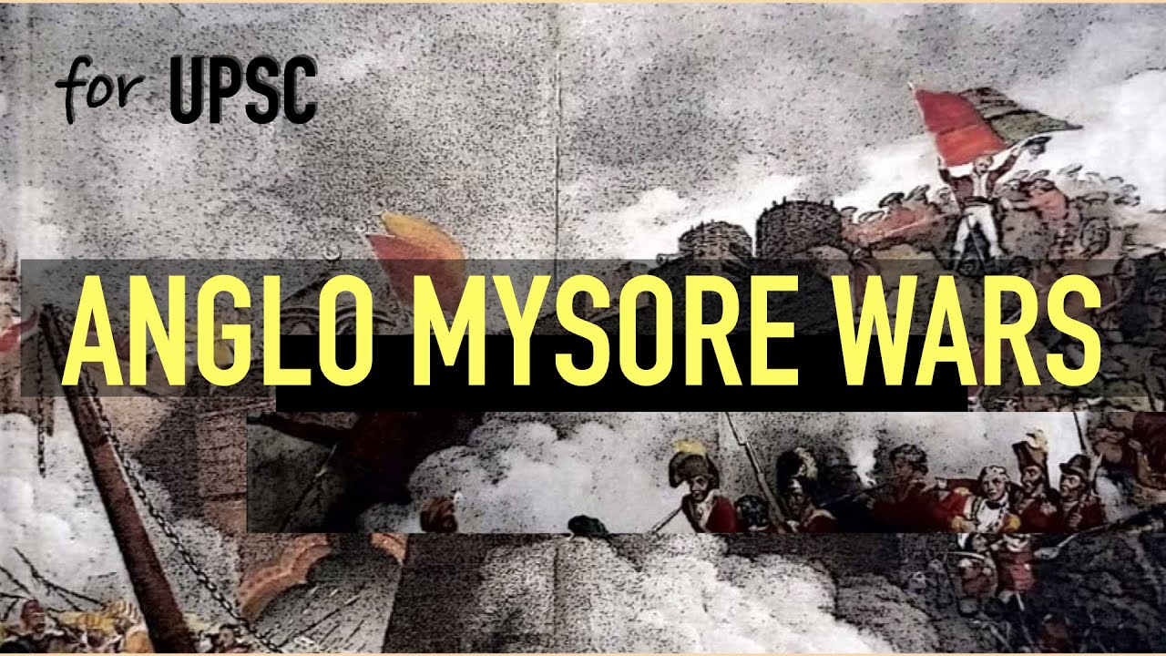 Anglo Mysore Wars | Modern History for UPSC
