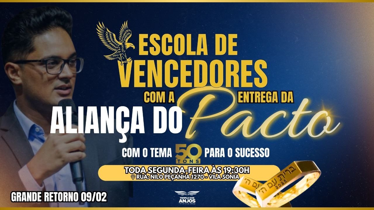 Segunda | Escola Vencedores | 19:30 | 02/03/2026