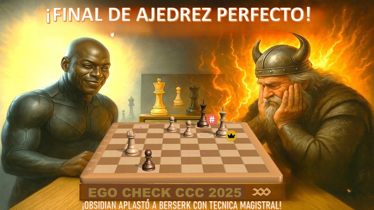 ¡FINAL DE AJEDREZ PERFECTO!  ¡OBSIDIAN APLASTÓ A BERSERK CON TECNICA MAGISTRAL!