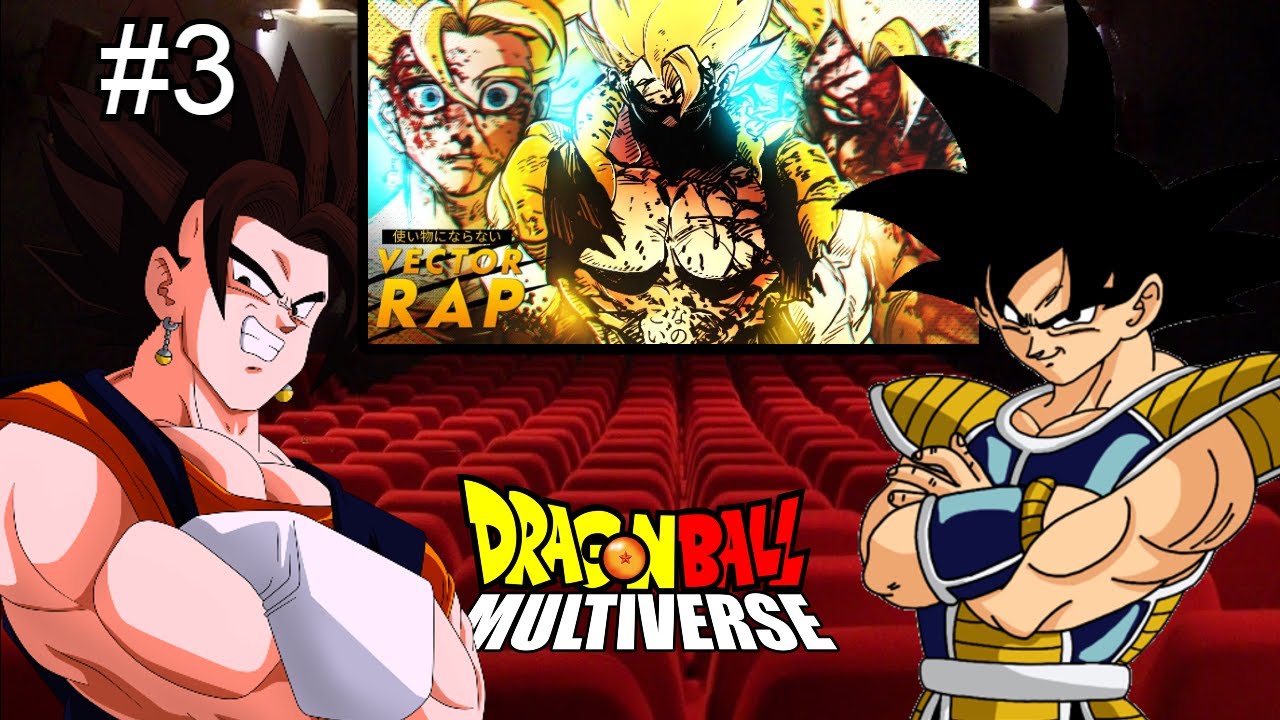 Dragón Ball Multiverse Viendo universos || Capítulo 3 || Gogeta Sin Brazos | Gogeta Vs Vegetto Rap||