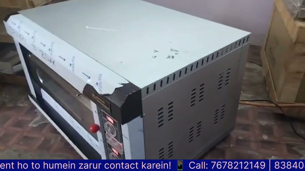 One Deck One Tray Gas Pizza Oven | Delivery to Bihar | All India Delivery | Whatapp No:- 7678212149