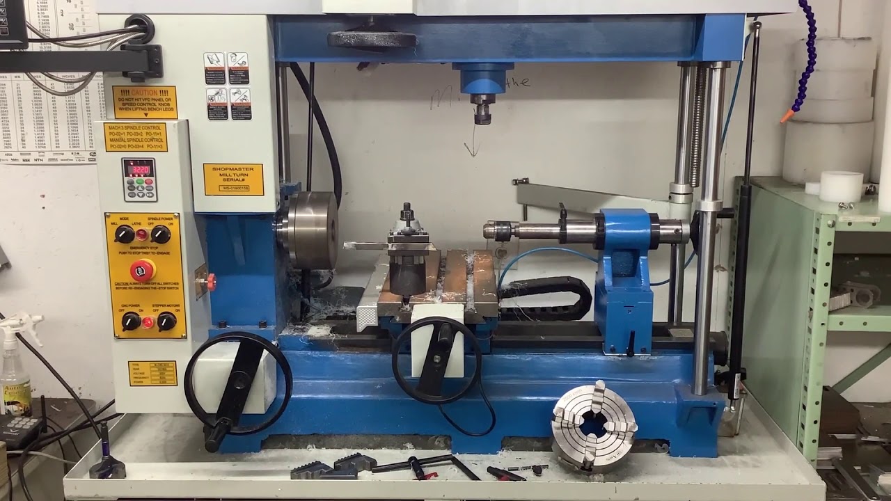 2019 Shopmaster CNC Mill Turn
