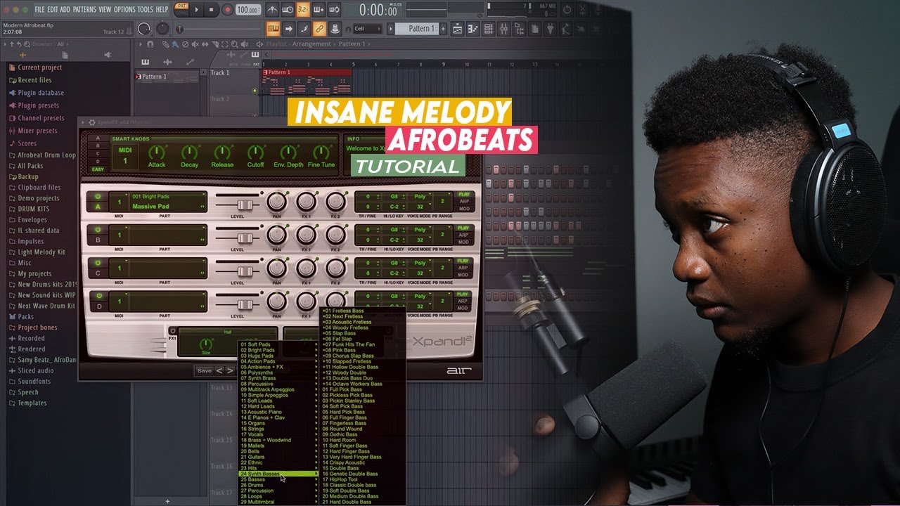 MAKE MODERN AFROBEAT IN FL STUDIO 20 | AFROBEAT TUTORIAL