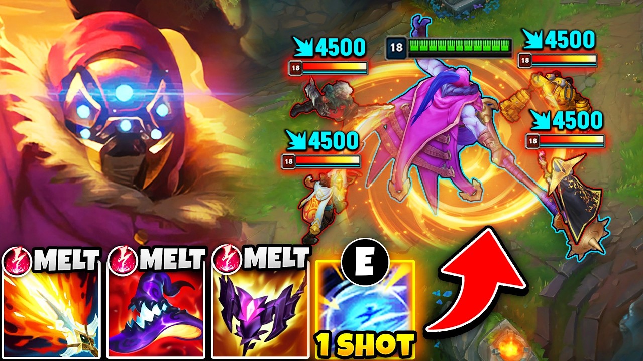 SO I THINK 1000 AP JAX MIGHT BE A LITTLE BUSTED... (E ONE SHOTS EVERYTHING)