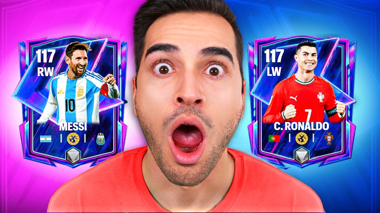 MESSI O RONALDO AL 117... QUALE PRENDO??