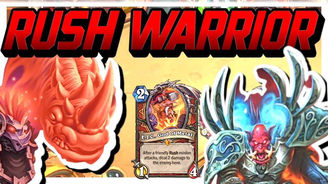 Wild Rush Warrior! | Hearthstone | Darkmoon Races