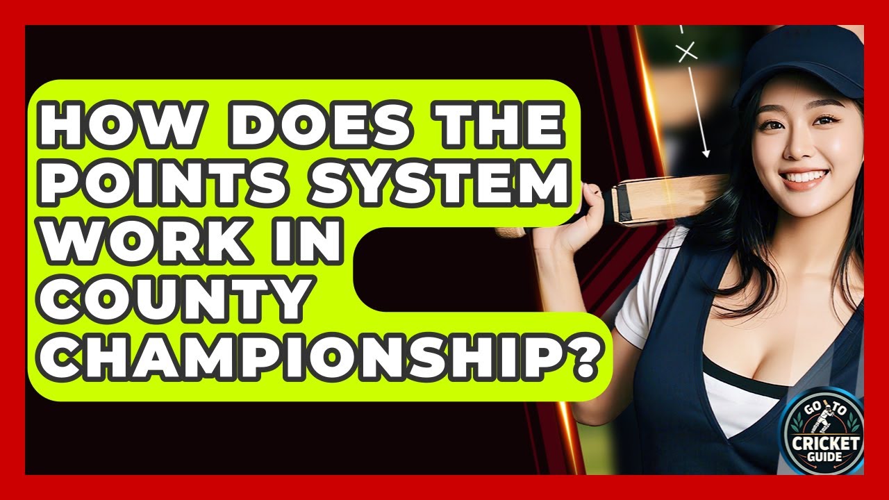 How Does The Points System Work In County Championship? - Go-To Cricket Guide
