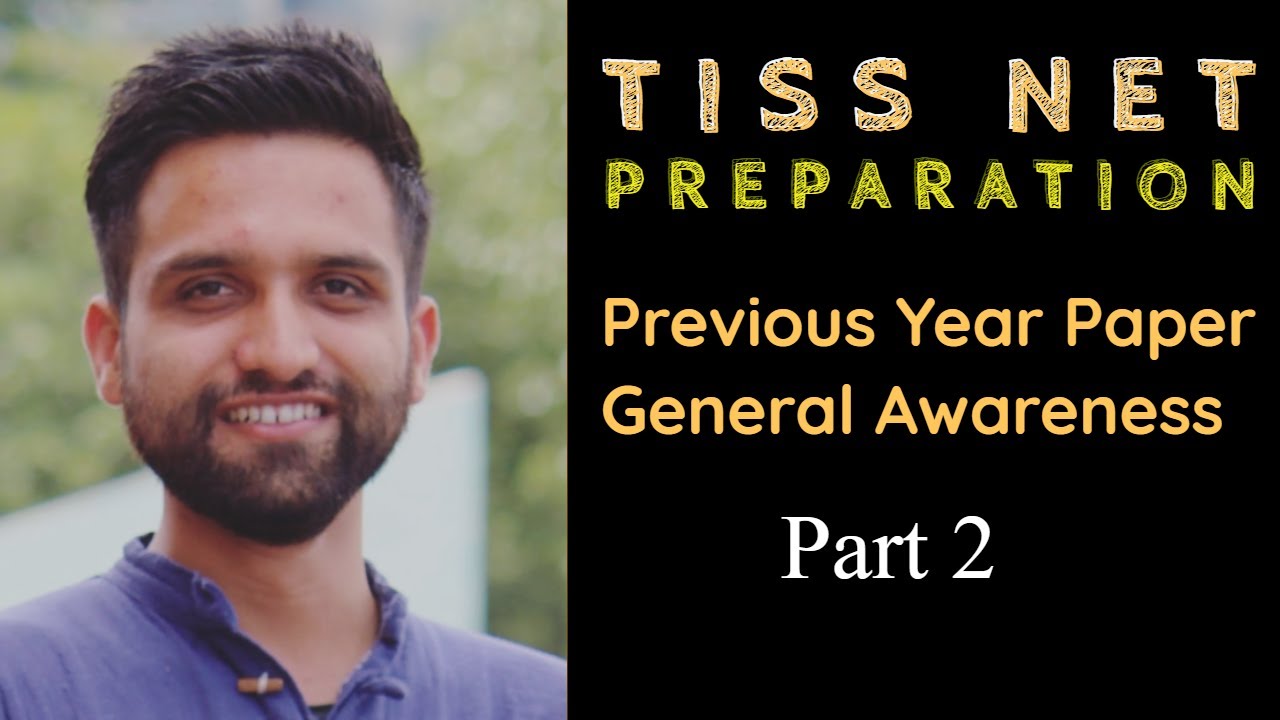 TISS NET Question Paper 2019| GK for TISS NET| Previous Year Paper TISS NET | Part 2 - By Aman Walia