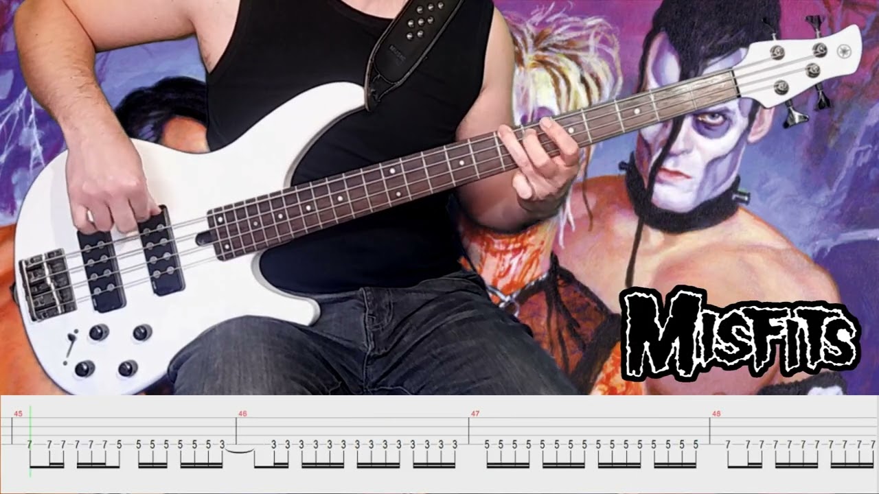 Scream - Misfits (bass cover & tab)