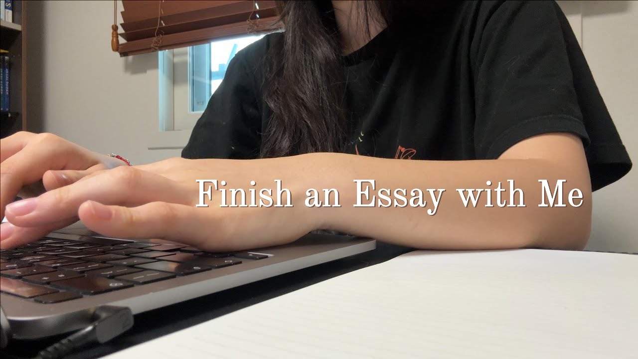 finish an essay with me (80 minutes, tree sounds for anxiety)