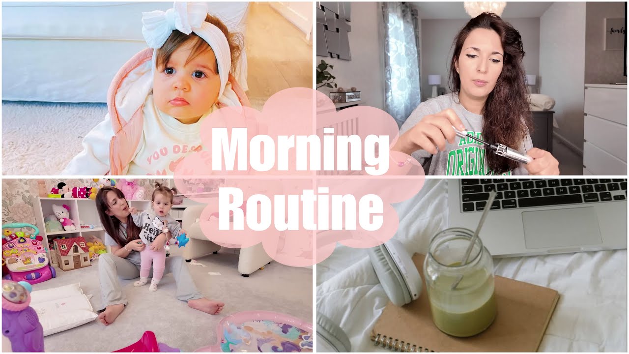 ROUTINE DU MATIN MAMAN & B&Eacute;B&Eacute; 💖 // ORGANISATION MAMAN DE 4 ENFANTS ✨