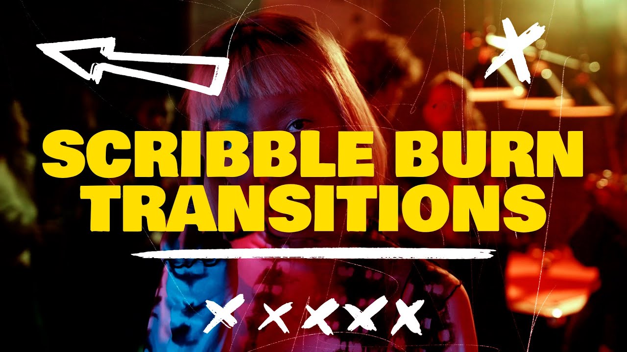 Scribble Burn Transitions | Free Download | Video Motion