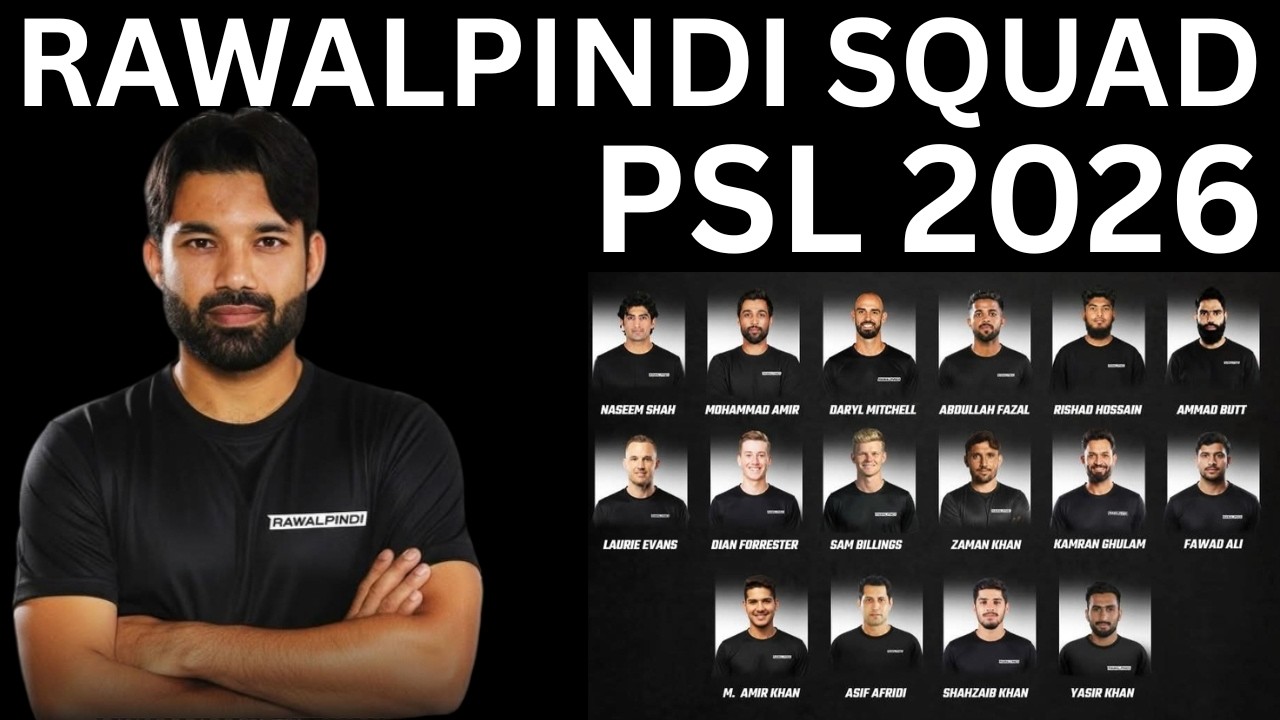 Rawalpindi Squad 2026 | PSL 2026 Rawalpindi Squad | Rawalpindi Squad | Rawalpindi Squad PSL 2026
