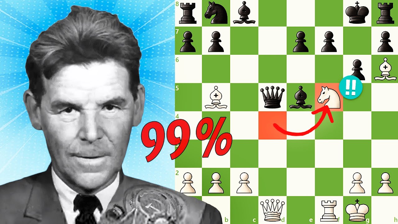 Sacrificando TUDO com 99% de PRECISÃO - Rashid Nezhmetdinov