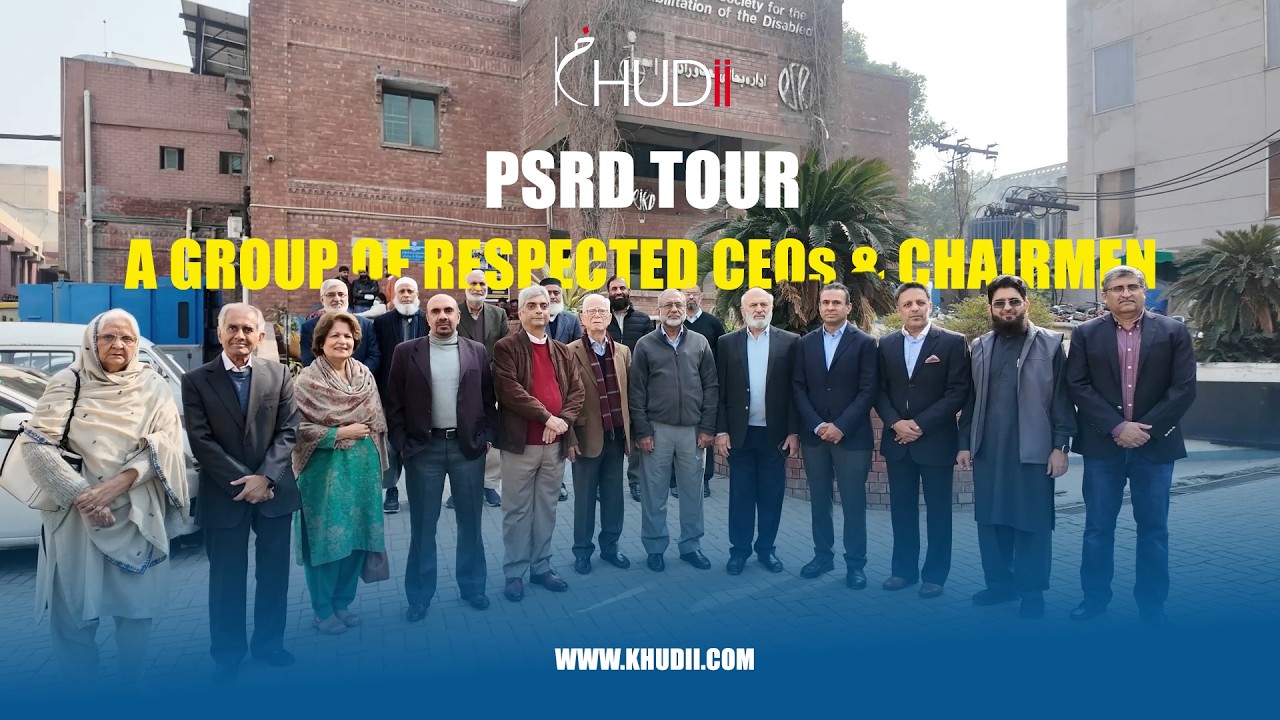 Empowering Hope | Khudii and the Business Community visit |  PSRD Lahore