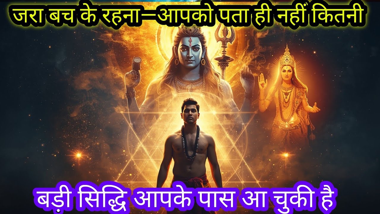 22:22🕉जरा बच के रहना&mdash;आपको पता ही नहीं कितनी बड़ी सिद्धि आपके पास आ चुकी है🚩Mahadev ji ka Sandesh