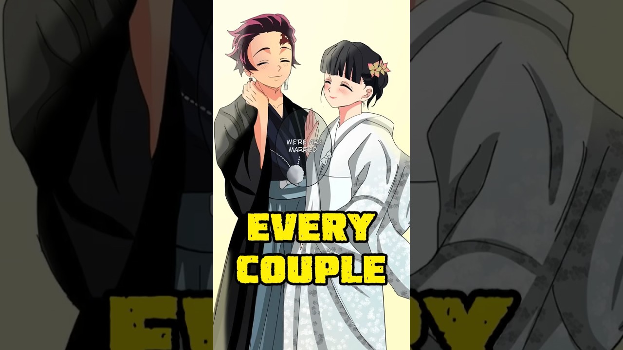 Tanjiro&rsquo;s Children! EVERY MARRIED COUPLE IN DEMON DLAYER 💝 #demonslayer