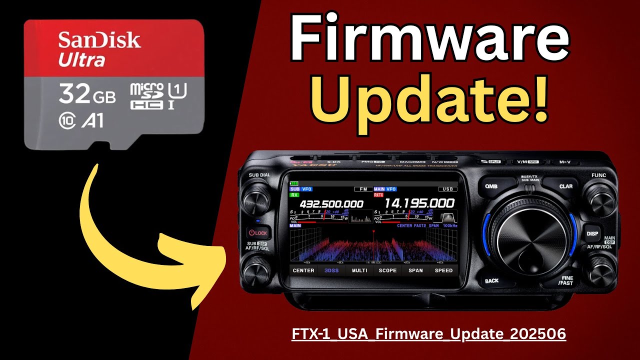Yaesu FTX-1: Firmware Update SIMPLIFIED!
