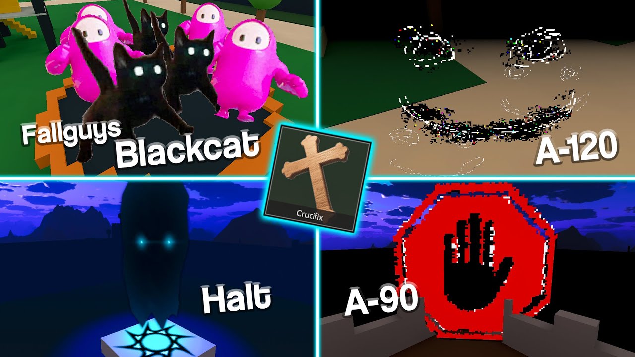 GMOD: RUNNING AWAY FROM DOORS AND MEMES NEXTBOTS WITH CRUCIFIX (Roblox) | Garry's mod