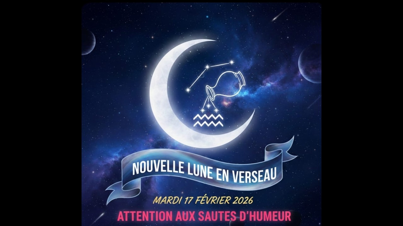 Nouvelle lune en verseau attention aux sautes d'humeur